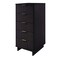 Manhattan Comfort Granville Black 5-Drawer Tall Dresser and 3-Drawer Standard Dresser, Set of 2 GRAN012 - alternate 4